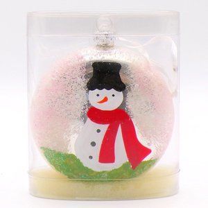 Vintage Snowman Christmas Ornament
